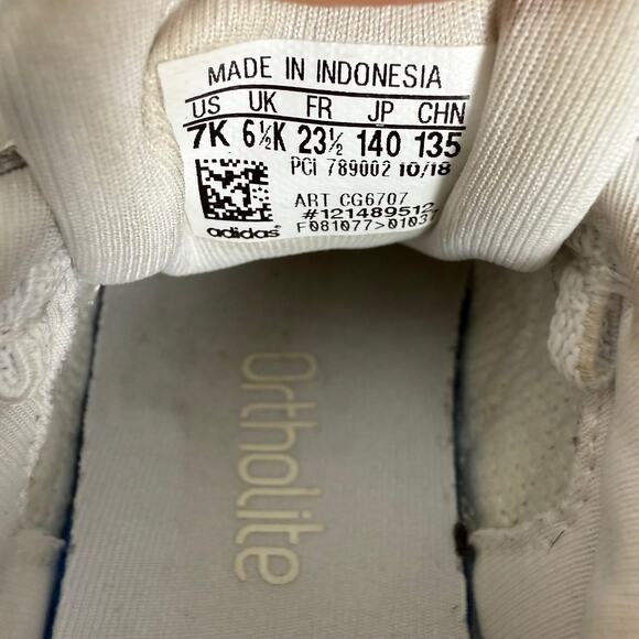 Adidas Superstar Iridescent Stripe Toddler Sneakers Size 7C - Picture 7 of 7